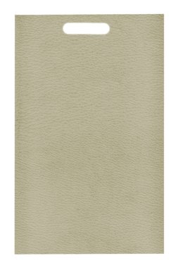 beyaz izole yeşil karton etiket