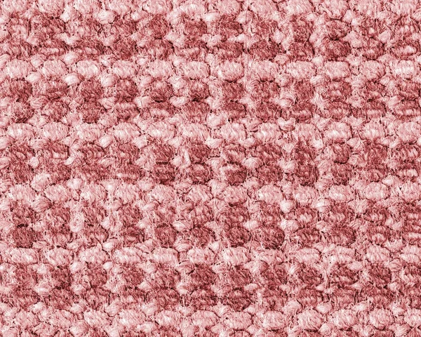 Alto fragmento detallado de alfombra roja como fondo —  Fotos de Stock