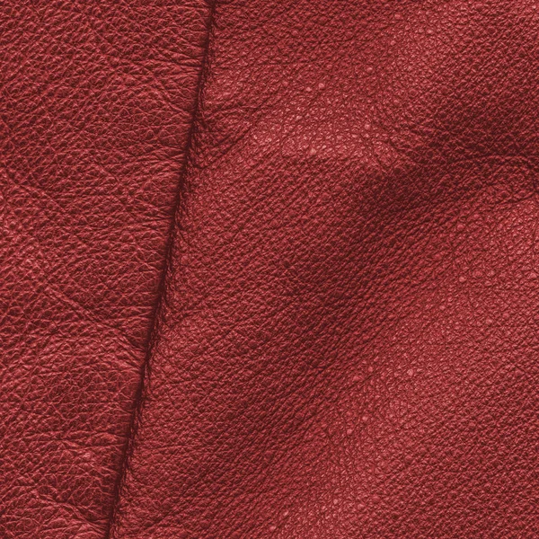 Rött läder bakgrund. Användbart för design-verk — Stockfoto