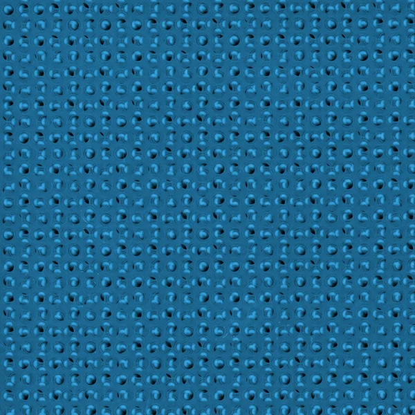 Blauwe synthetische vloer coverind textuur met puistjes — Stockfoto