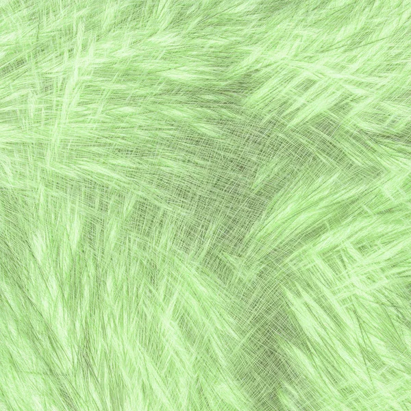 Зелений фон, заснований на текстурі хутра — стокове фото