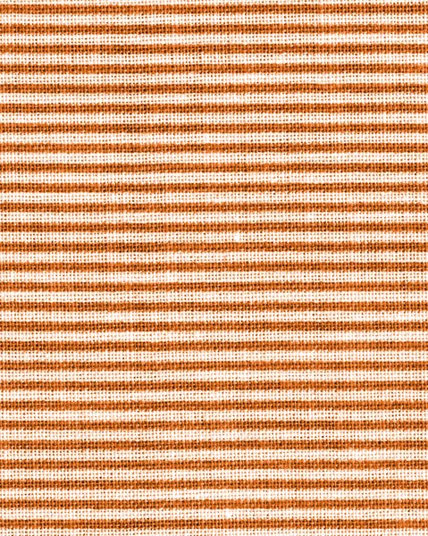 Orange-white striped  textile texture as background — Stock Photo, Image