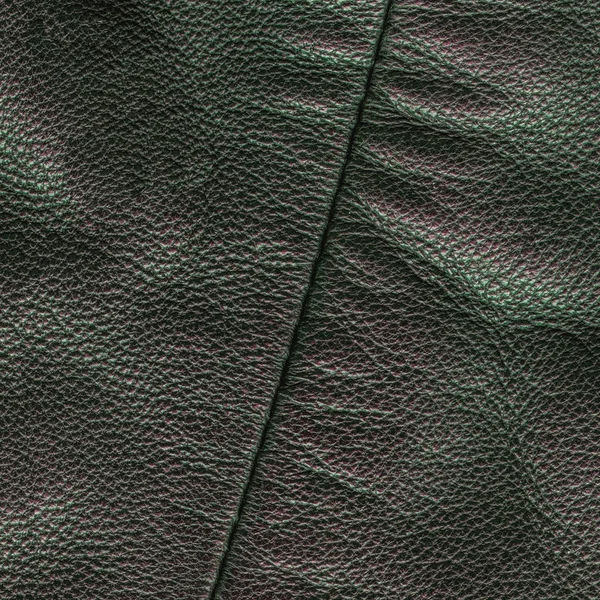 Background of old greenish-brown leather — Stock Photo, Image