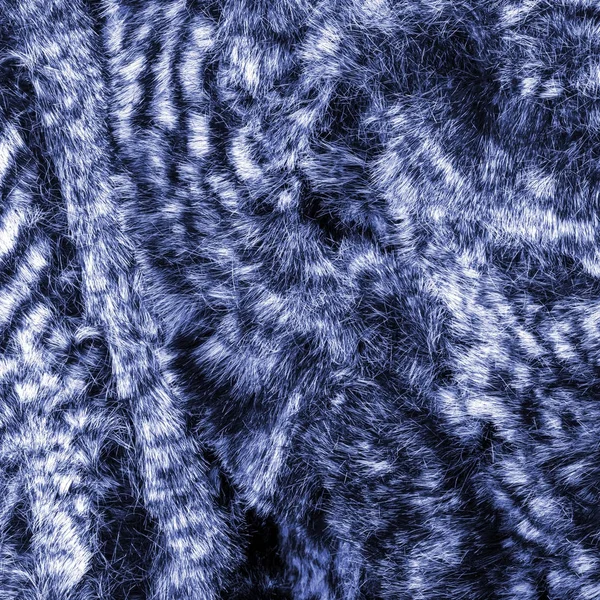 Μπλε Γουνα φυσική υφή, χρήσιμη ως φόντο — Φωτογραφία Αρχείου