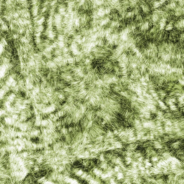 Пофарбована зелена натуральна текстура хутра, корисна як фон — стокове фото