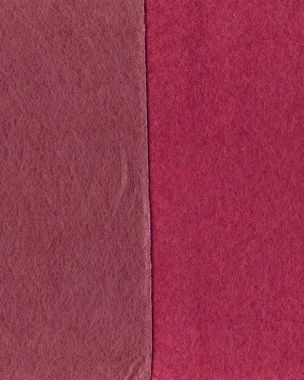 Kırmızı keçe iki adet arka plan 