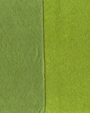 Yeşil Keçe iki adet arka plan