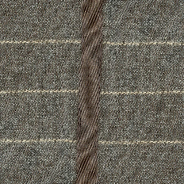 Textura de tecido cinza como fundo — Fotografia de Stock