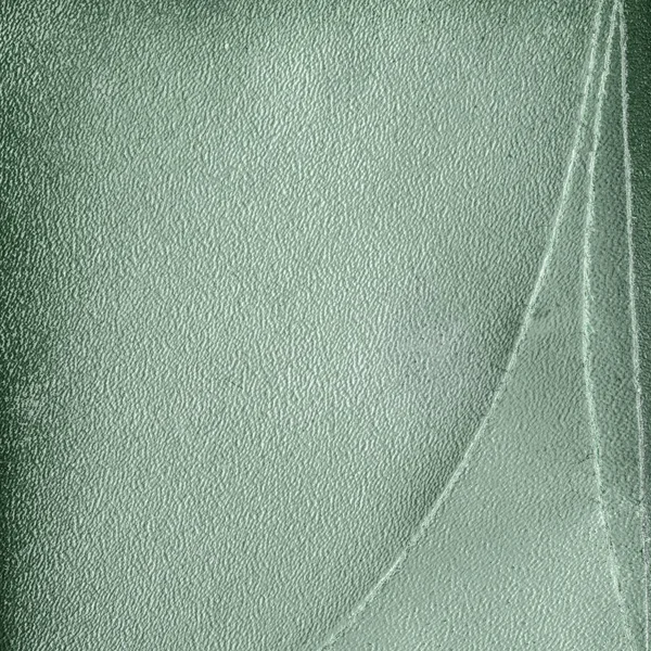 Green artificial leather background — Stock Photo, Image