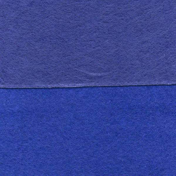 Background of two pieces of blue felt — Stock Photo, Image