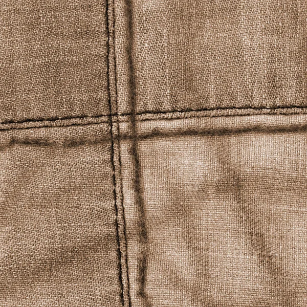 Фрагмент Коричневой Джинсовой Куртки Фон Дизайнерских Работ — стоковое фото