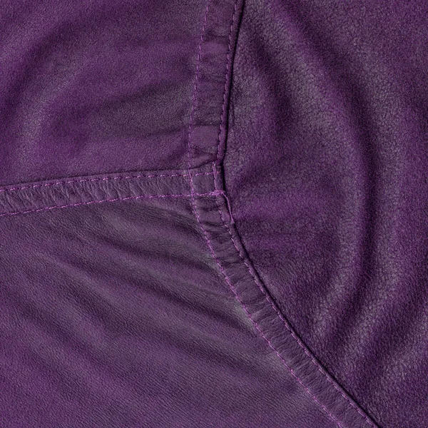 Violet Skrynklade Läder Bakgrund För Design Verk — Stockfoto