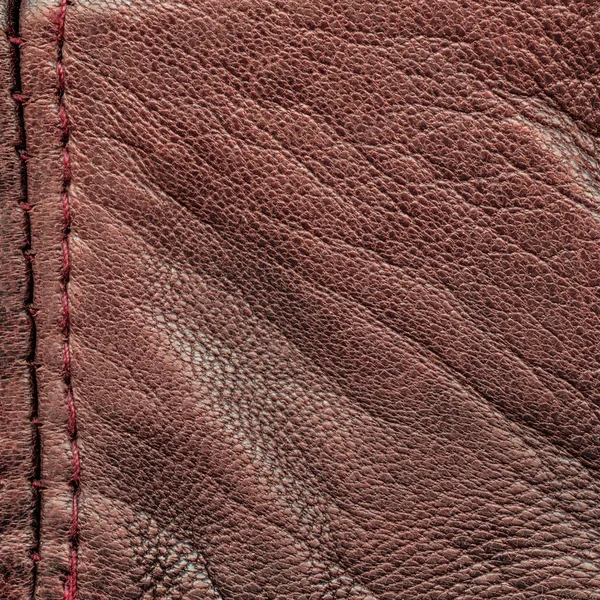 Texture Cuir Rouge Comme Fond — Photo