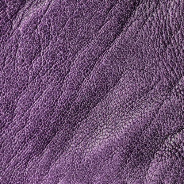 紫罗兰色皮革纹理 有用的背景 — 图库照片