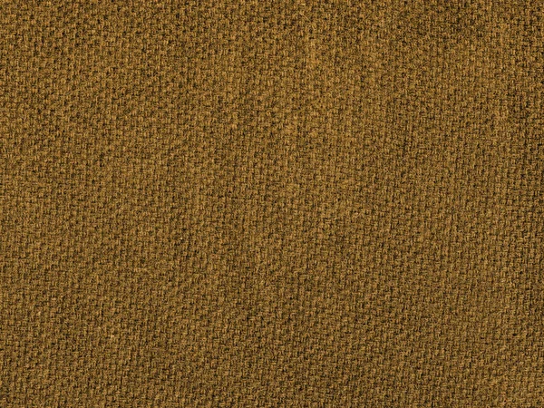 Textura de tecido amarelo-marrom como fundo — Fotografia de Stock