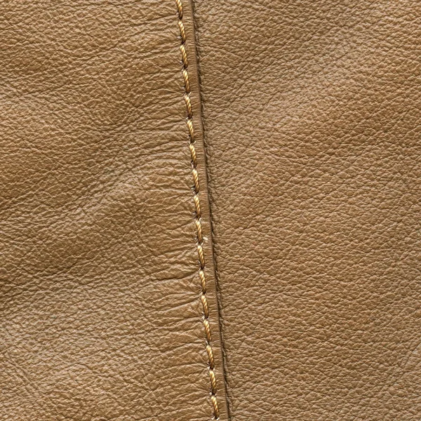 Textura de cuero beige, se puede utilizar para sus trabajos de diseño —  Fotos de Stock