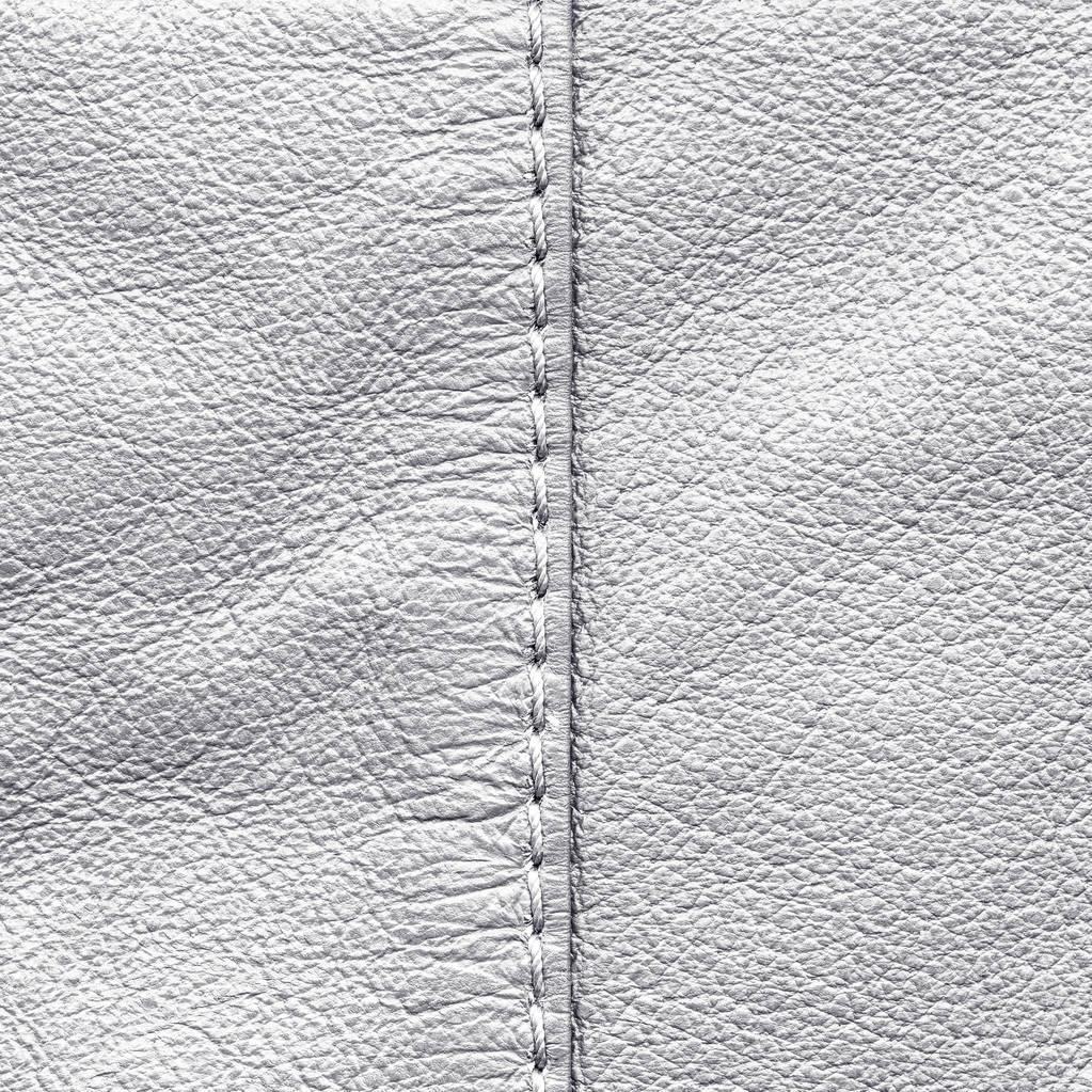 white leather texture,seam. Useful for background