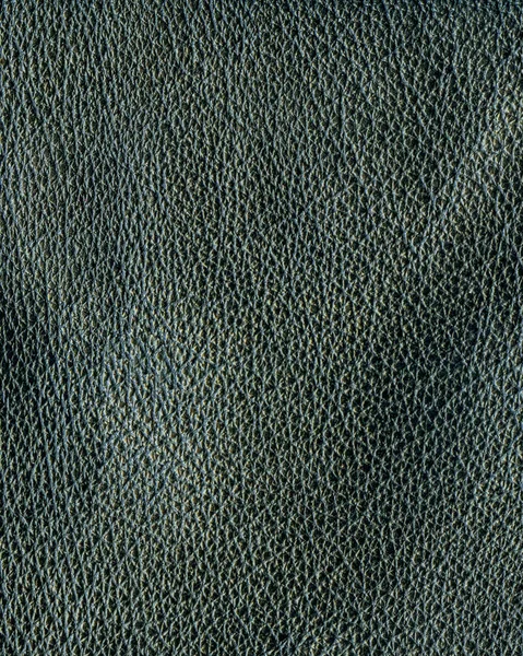 Dark Gray Green Leather Texture Background — Stock Photo, Image