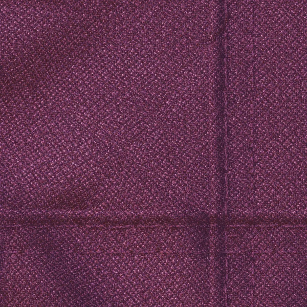 Crimson Textile Background Seams — Stock Photo, Image