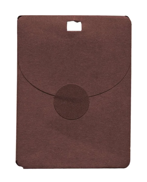 Red Brown Envelope Spare Buttons Clothing — Stock Photo, Image