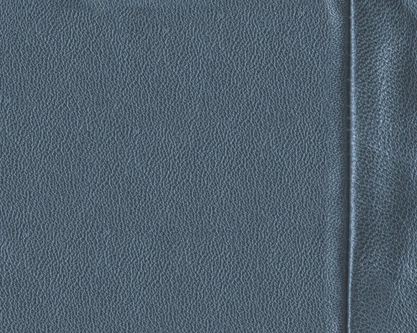 Blue leather background — Stock Photo, Image