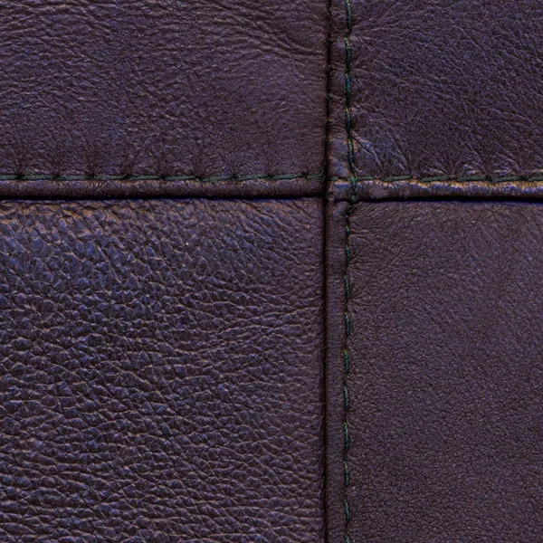 Donker violet lederen textuur — Stockfoto