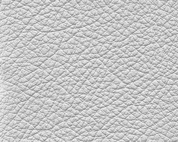 Textura Cuero Blanco Primer Plano Útil Como Fondo — Foto de Stock