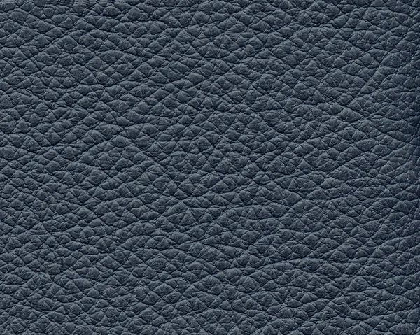 Blue Leather Texture Closeup Useful Background — Stock Photo, Image