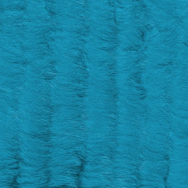 Βαμμένο μπλε γούνα υφή. Χρήσιμα ως φόντο — Φωτογραφία Αρχείου