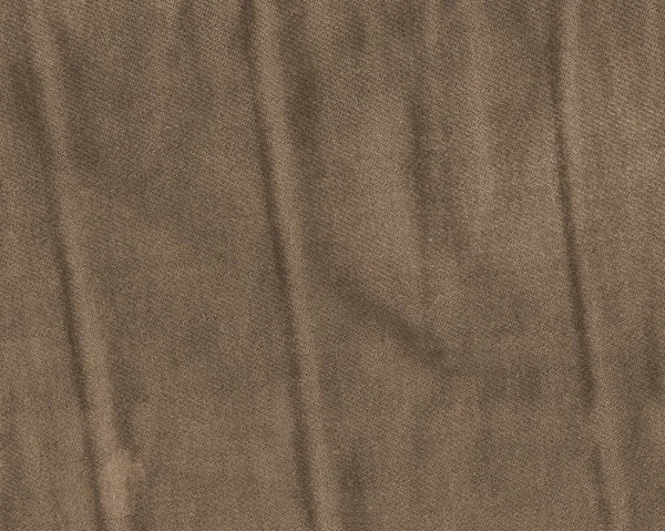 Brown textile texture,folds — Stock Photo, Image