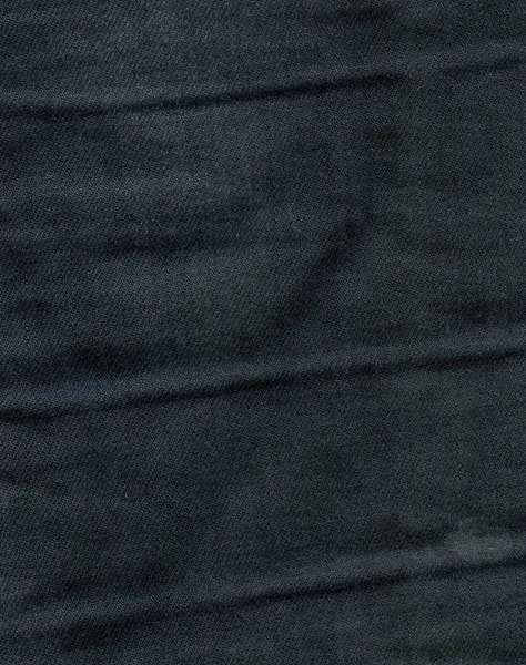 Texture tessile grigio-blu, pieghe — Foto Stock