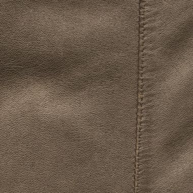 kahverengi deri doku, dikiş