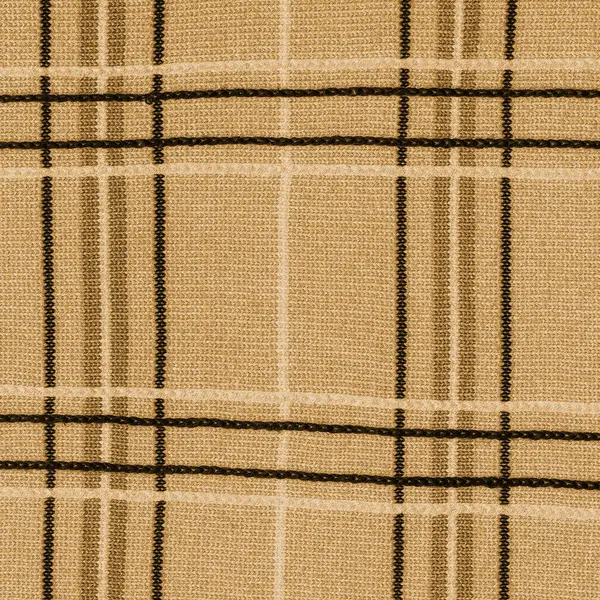 Light Beige Plaid Textile Texture Background — Stock Photo, Image