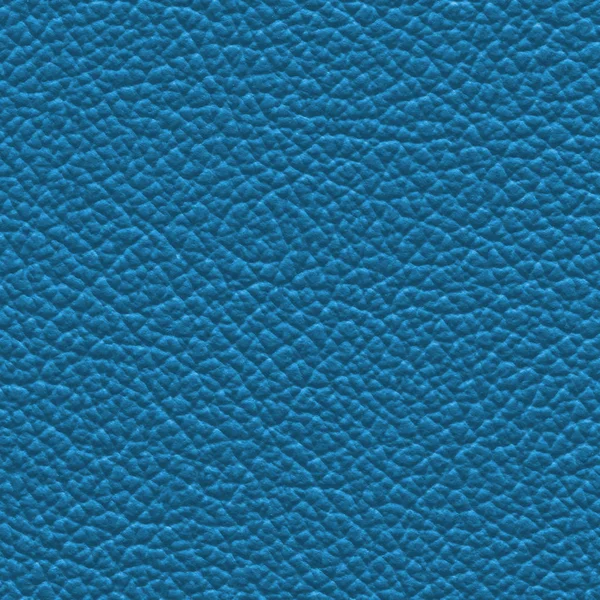 Blauwe Leder Texture Nuttig Voor Achtergrond — Stockfoto