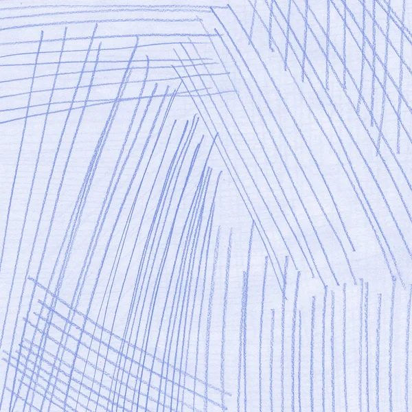 Blue lines on white paper. Useful as  background — Stock Photo, Image