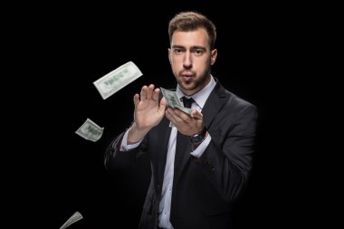 İşadamı para atma