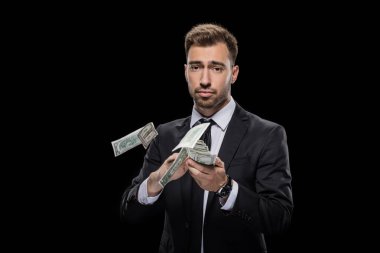 İşadamı para atma