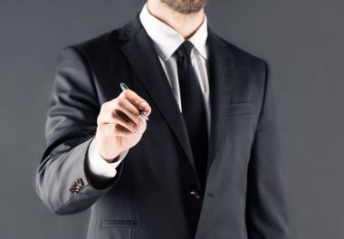 bir şey şarkı içinde iş adamı