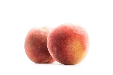 fresh and ripe peaches clipart