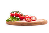 Frische rote Tomaten 