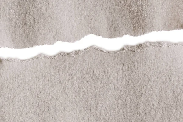 Blanco ragged papier textuur — Stockfoto