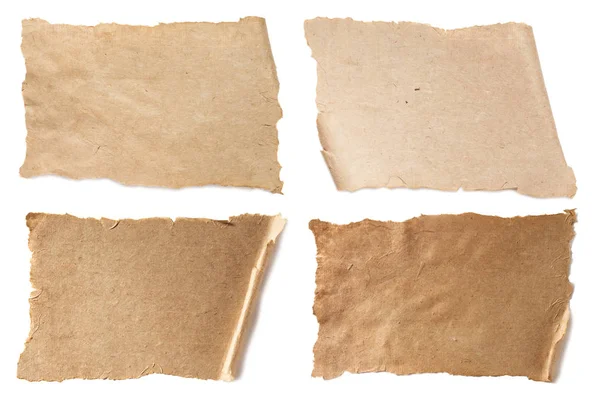 Various blank grunge papers — Stock Photo, Image