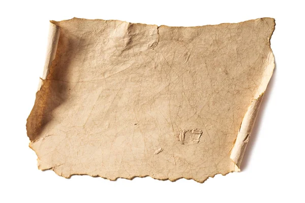 Текстура пустой деревенской бумаги — стоковое фото