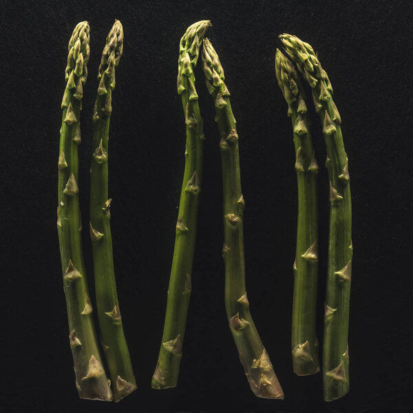 fresh green asparagus 