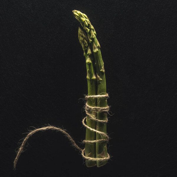 fresh green asparagus 