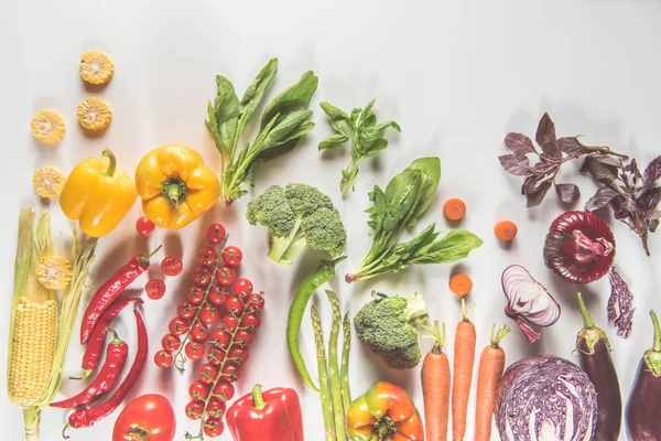 Olika mogna grönsaker — Stockfoto