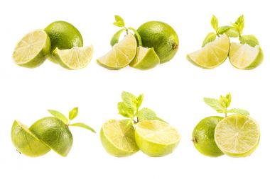 Taze dilimlenmiş limes
