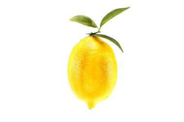 yellow juicy lemon clipart