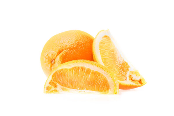 fresh orange slices