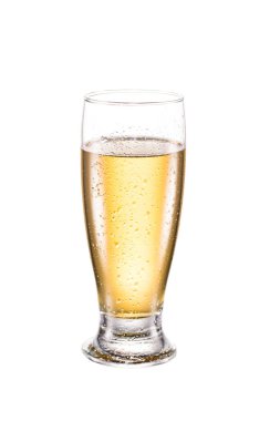 soğuk bir bira bardağı